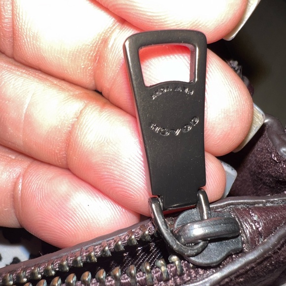 Coach 1941 Whipstitch Colorblock Pink Dreamer Hobo 76034 - Picture 9 of 12